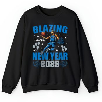 Orlando Magic Blazing Into The New Year NBA Gift For Fan Hello 2025 Unisex Sweatshirt TAS22955