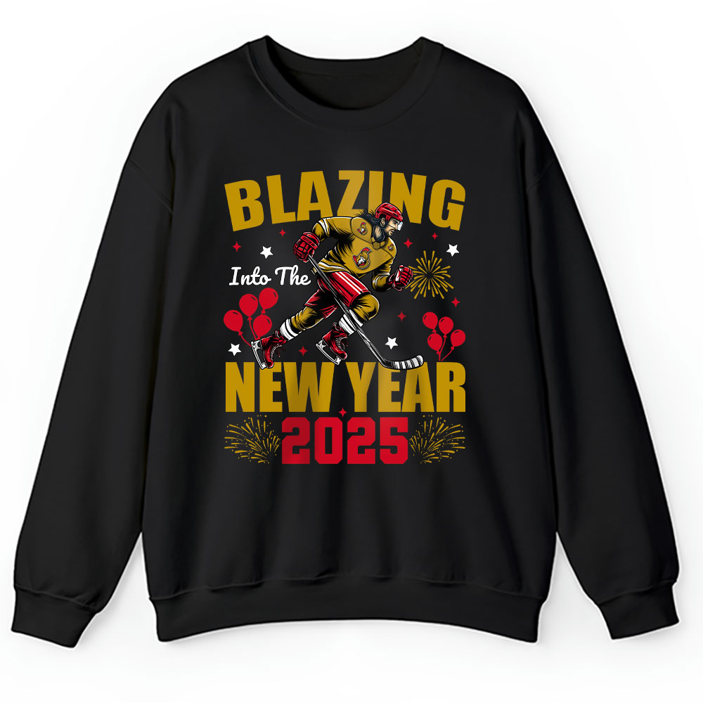 Ottawa-Senators-Blazing-Into-The-New-Year-NHL-Gift-For-Fan-Hello-2025-Unisex-Sweatshirt-TAS22960 Ottawa Senators Blazing Into The New Year NHL Gift For Fan Hello 2025 Unisex Sweatshirt TAS22960
