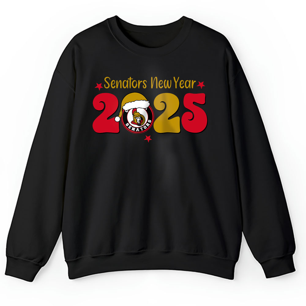 Ottawa-Senators-Happy-New-Year-NHL-Gift-For-Fan-Unisex-Sweatshirt-TAS22958 Ottawa Senators Happy New Year NHL Gift For Fan Unisex Sweatshirt TAS22958