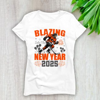 Philadelphia Flyers Blazing Into The New Year NHL Gift For Fan Hello 2025 Unisex Sweatshirt TAS22965