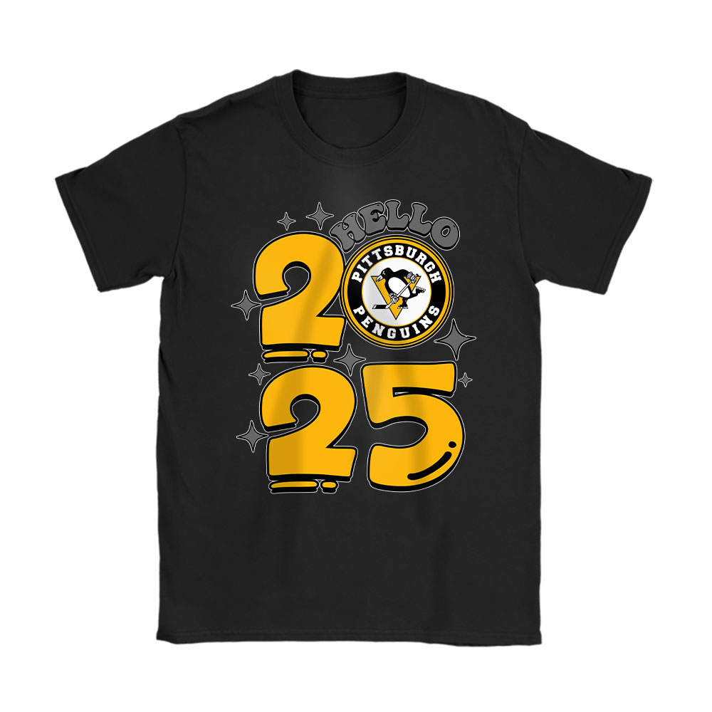 Pittsburgh-Penguins-Happy-New-Year-NHL-Gift-For-Fan-Unisex-T-Shirt-Cotton-Tee-TAT23022 Pittsburgh Penguins Happy New Year NHL Gift For Fan Unisex T-Shirt Cotton Tee TAT23022