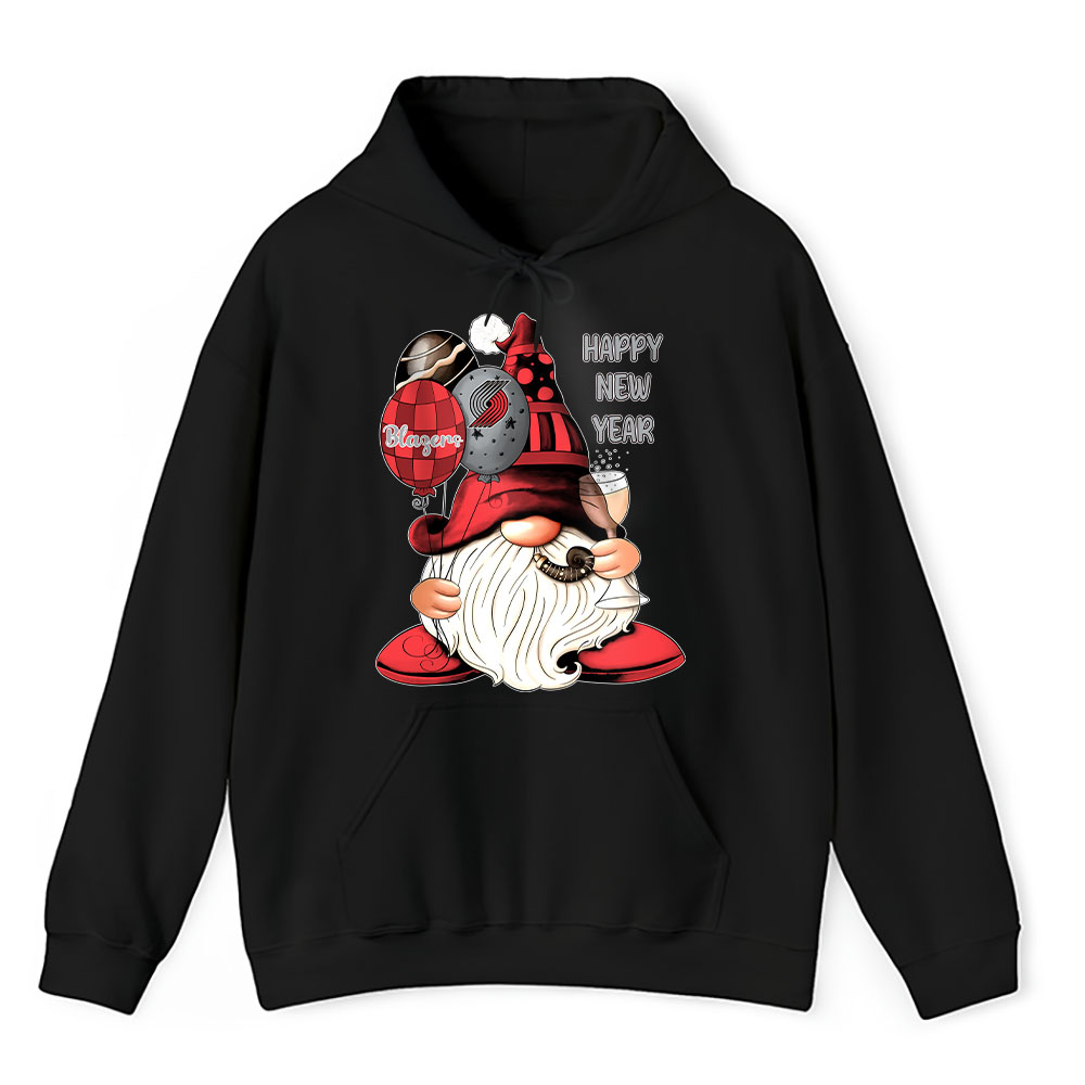 Portland-Trail-Blazers-Happy-New-Year-NBA-Gift-For-Fan-Cute-Gnomes-Unisex-Hoodie-TAH23019-1