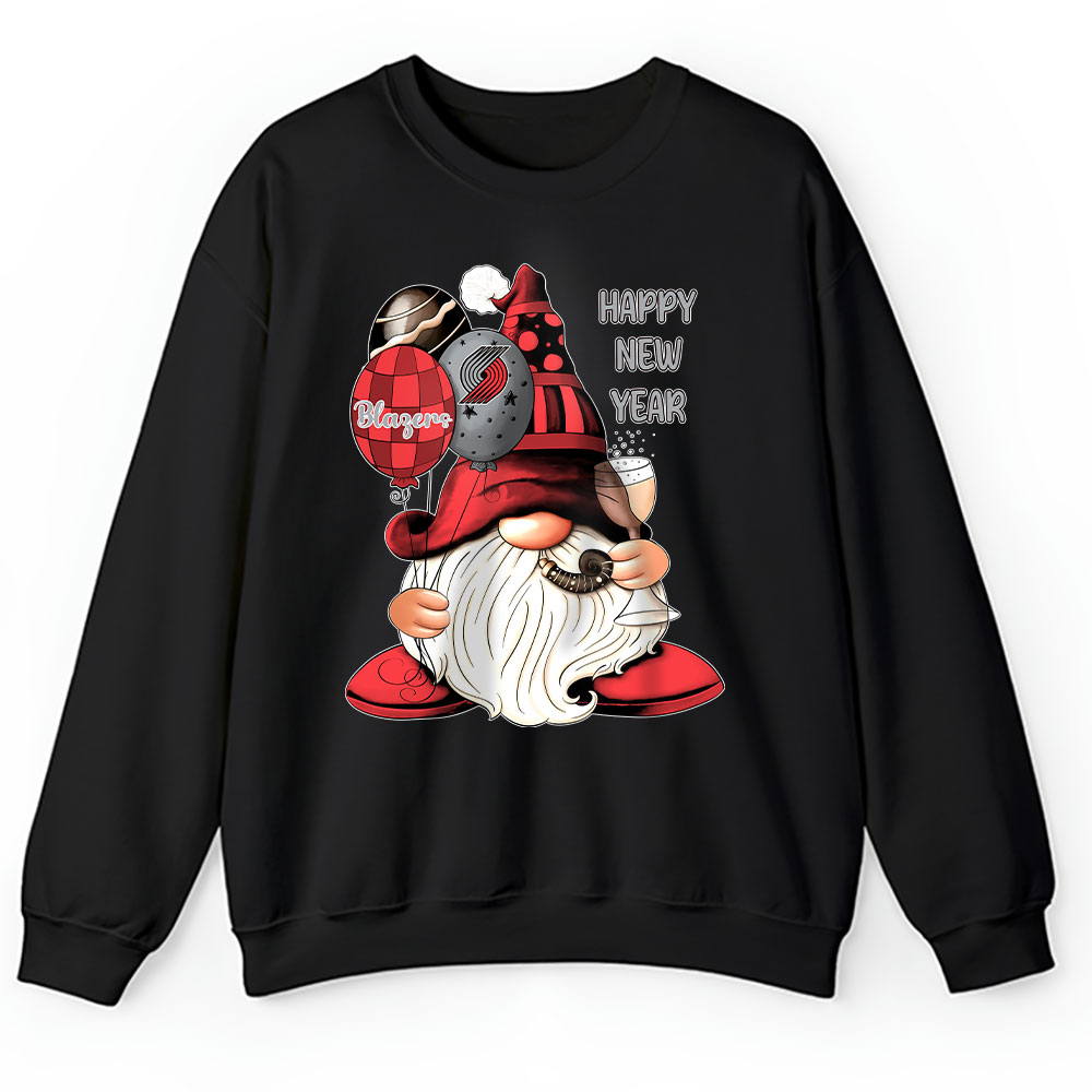 Portland-Trail-Blazers-Happy-New-Year-NBA-Gift-For-Fan-Cute-Gnomes-Unisex-Sweatshirt-TAS23019 Portland Trail Blazers Happy New Year NBA Gift For Fan Cute Gnomes Unisex Sweatshirt TAS23019