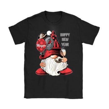 Portland Trail Blazers Happy New Year NBA Gift For Fan Cute Gnomes Unisex T-Shirt Cotton Tee TAT23019