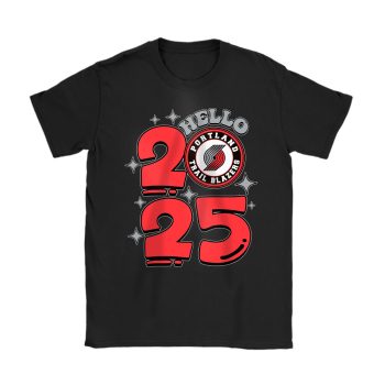 Portland Trail Blazers Happy New Year NBA Gift For Fan Unisex T-Shirt Cotton Tee TAT23017