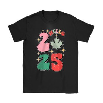 Retro Cute Merry Christmas And Happy New Year Dsquared2 Unisex T-Shirt Cotton Tee TAT22141