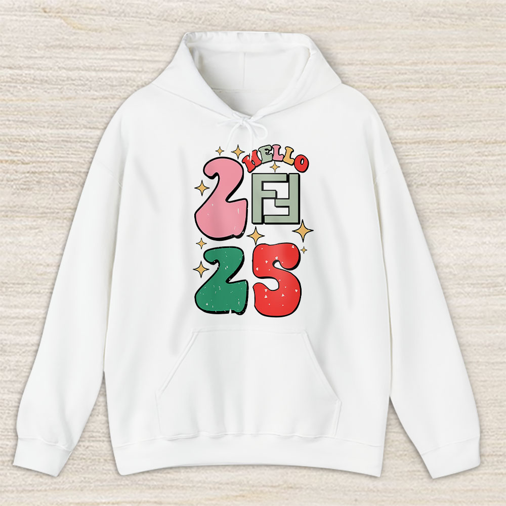 Retro-Cute-Merry-Christmas-And-Happy-New-Year-Fendi-Unisex-Hoodie-TAH22142 Retro Cute Merry Christmas And Happy New Year Fendi Unisex Hoodie TAH22142