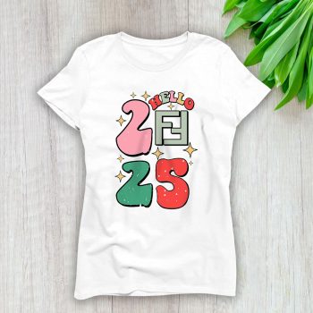 Retro Cute Merry Christmas And Happy New Year Fendi Unisex Sweatshirt TAS22142