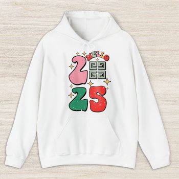 Retro Cute Merry Christmas And Happy New Year Givenchy Unisex Hoodie TAH22144