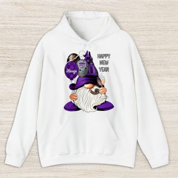 Sacramento Kings Happy New Year NBA Gift For Fan Cute Gnomes Unisex Hoodie TAH23029