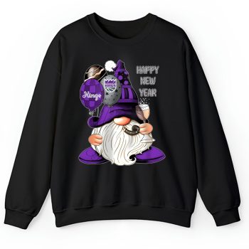 Sacramento Kings Happy New Year NBA Gift For Fan Cute Gnomes Unisex Sweatshirt TAS23029