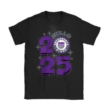 Sacramento Kings Happy New Year NBA Gift For Fan Unisex T-Shirt Cotton Tee TAT23027