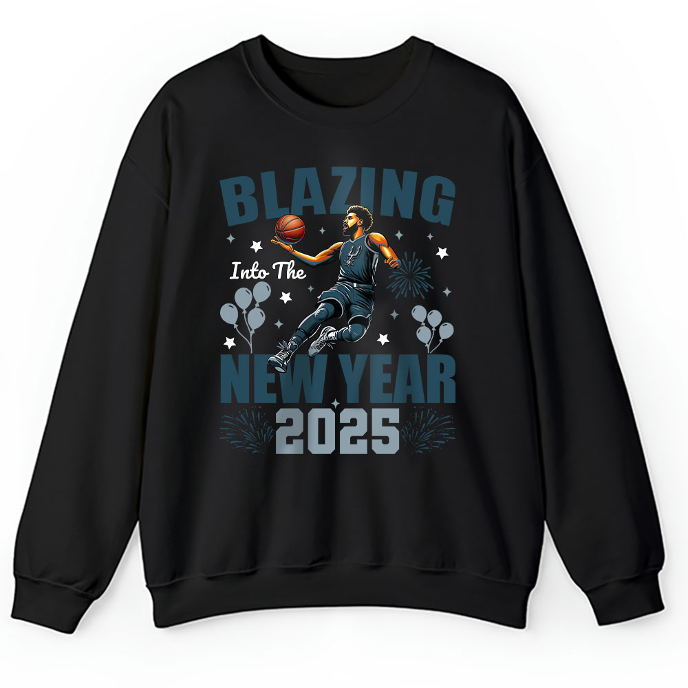 San-Antonio-Spurs-Blazing-Into-The-New-Year-NBA-Gift-For-Fan-Hello-2025-Unisex-Sweatshirt-TAS23035 San Antonio Spurs Blazing Into The New Year NBA Gift For Fan Hello 2025 Unisex Sweatshirt TAS23035