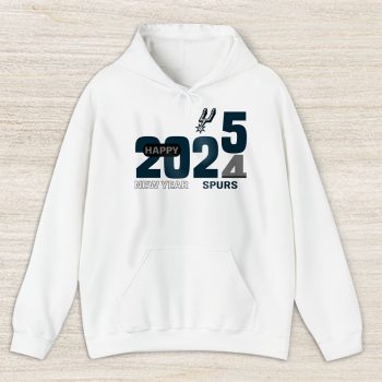 San Antonio Spurs Happy New Year NBA Gift For Fan Hello 2025 Unisex Hoodie TAH23031