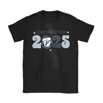 San Antonio Spurs Happy New Year NBA Gift For Fan Unisex T-Shirt Cotton Tee TAT23033