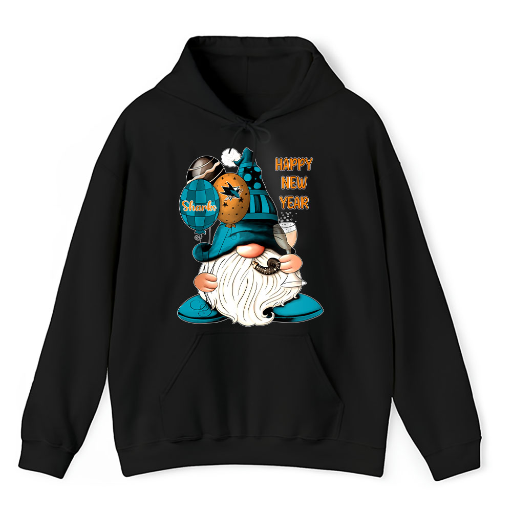 San-Jose-Sharks-Happy-New-Year-NHL-Gift-For-Fan-Cute-Gnomes-Unisex-Hoodie-TAH23090-1