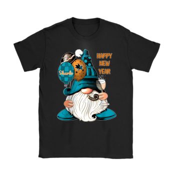 San Jose Sharks Happy New Year NHL Gift For Fan Cute Gnomes Unisex T-Shirt Cotton Tee TAT23090
