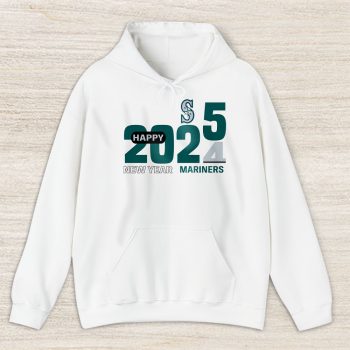 Seattle Mariners Happy New Year MLB Gift For Fan Hello 2025 Unisex Hoodie TAH23056