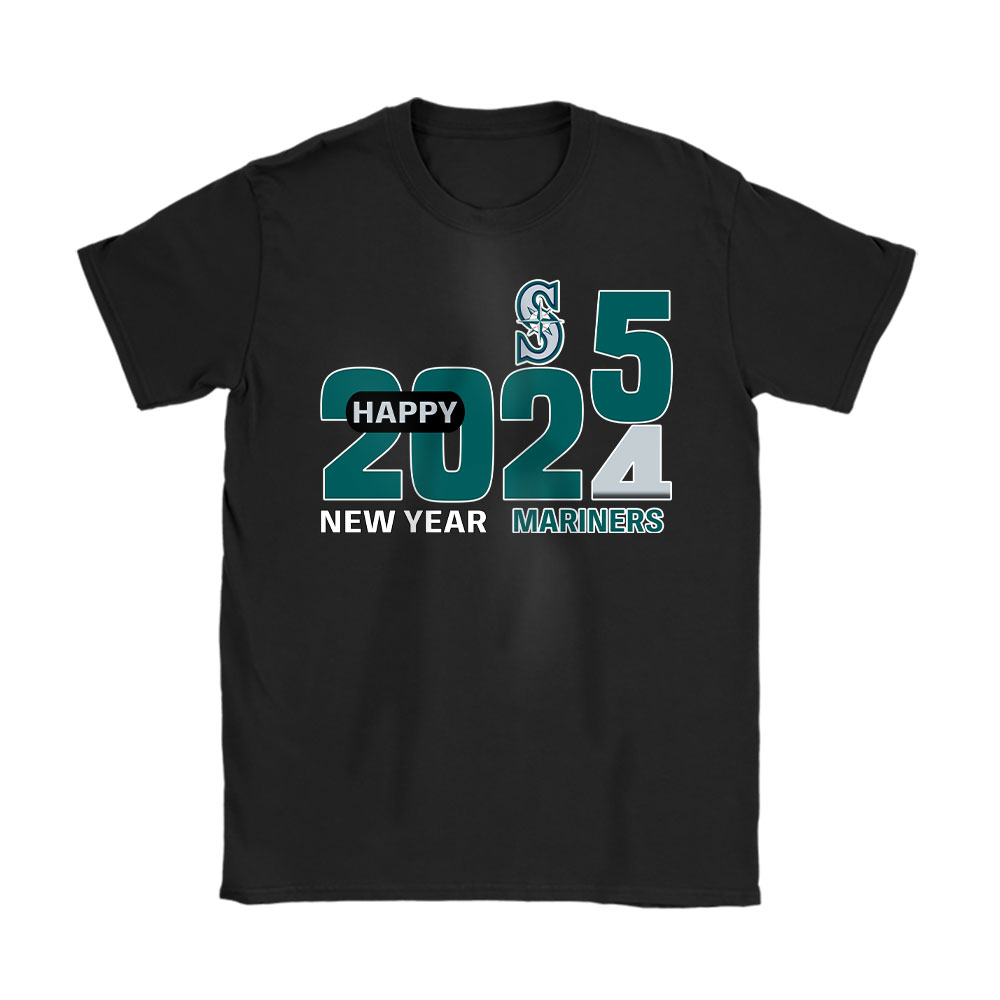 Seattle-Mariners-Happy-New-Year-MLB-Gift-For-Fan-Hello-2025-Unisex-T-Shirt-Cotton-Tee-TAT23056 Seattle Mariners Happy New Year MLB Gift For Fan Hello 2025 Unisex T-Shirt Cotton Tee TAT23056