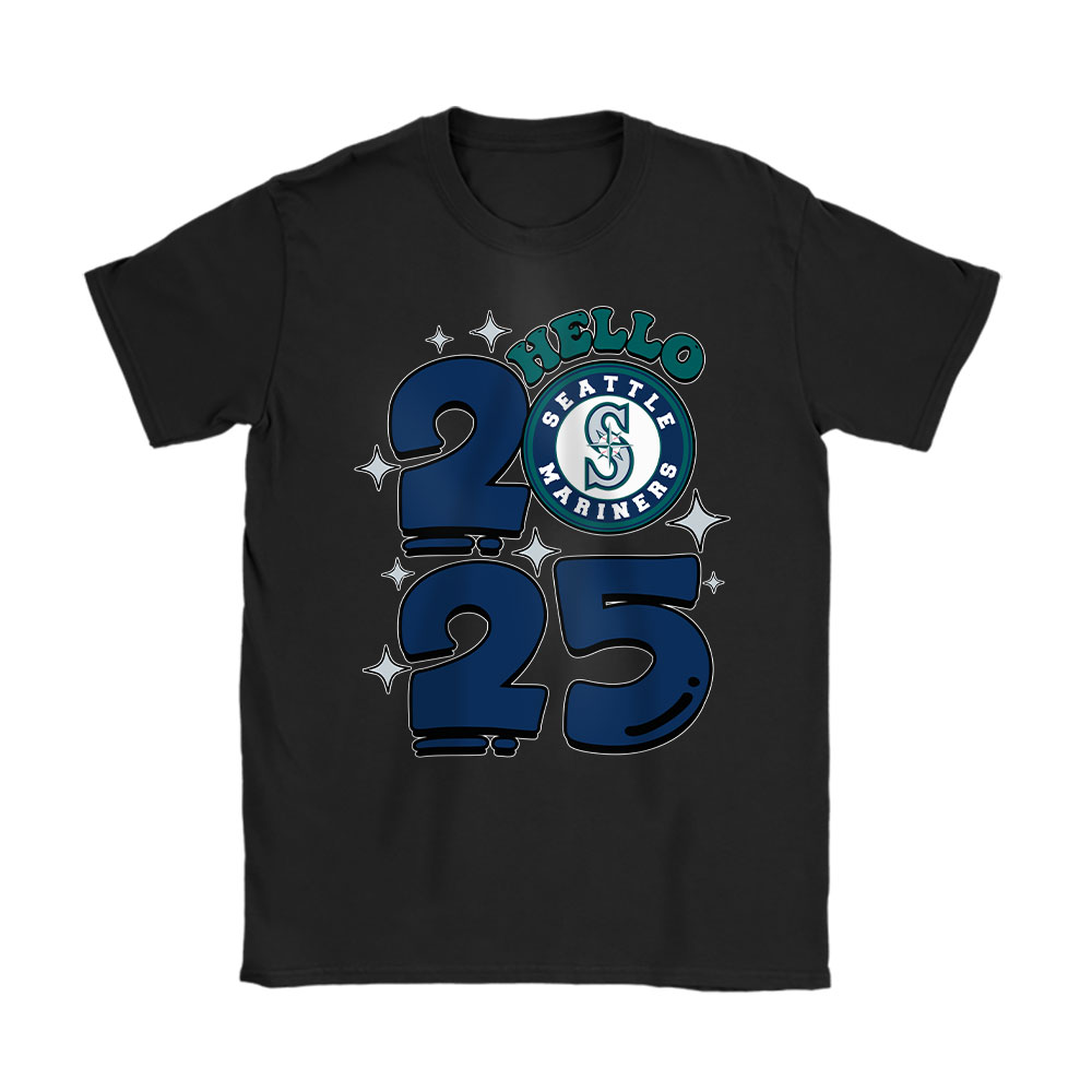 Seattle-Mariners-Happy-New-Year-MLB-Gift-For-Fan-Unisex-T-Shirt-Cotton-Tee-TAT23057 Seattle Mariners Happy New Year MLB Gift For Fan Unisex T-Shirt Cotton Tee TAT23057