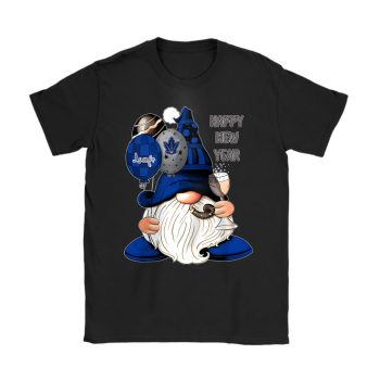 Toronto Maple Leafs Happy New Year NHL Gift For Fan Cute Gnomes Unisex T-Shirt Cotton Tee TAT23151