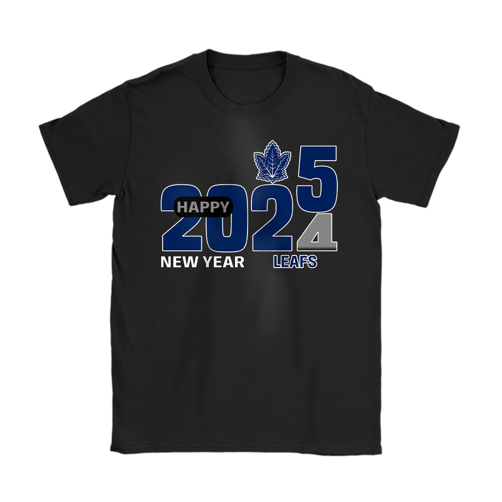 Toronto-Maple-Leafs-Happy-New-Year-NHL-Gift-For-Fan-Hello-2025-Unisex-T-Shirt-Cotton-Tee-TAT23148 Toronto Maple Leafs Happy New Year NHL Gift For Fan Hello 2025 Unisex T-Shirt Cotton Tee TAT23148