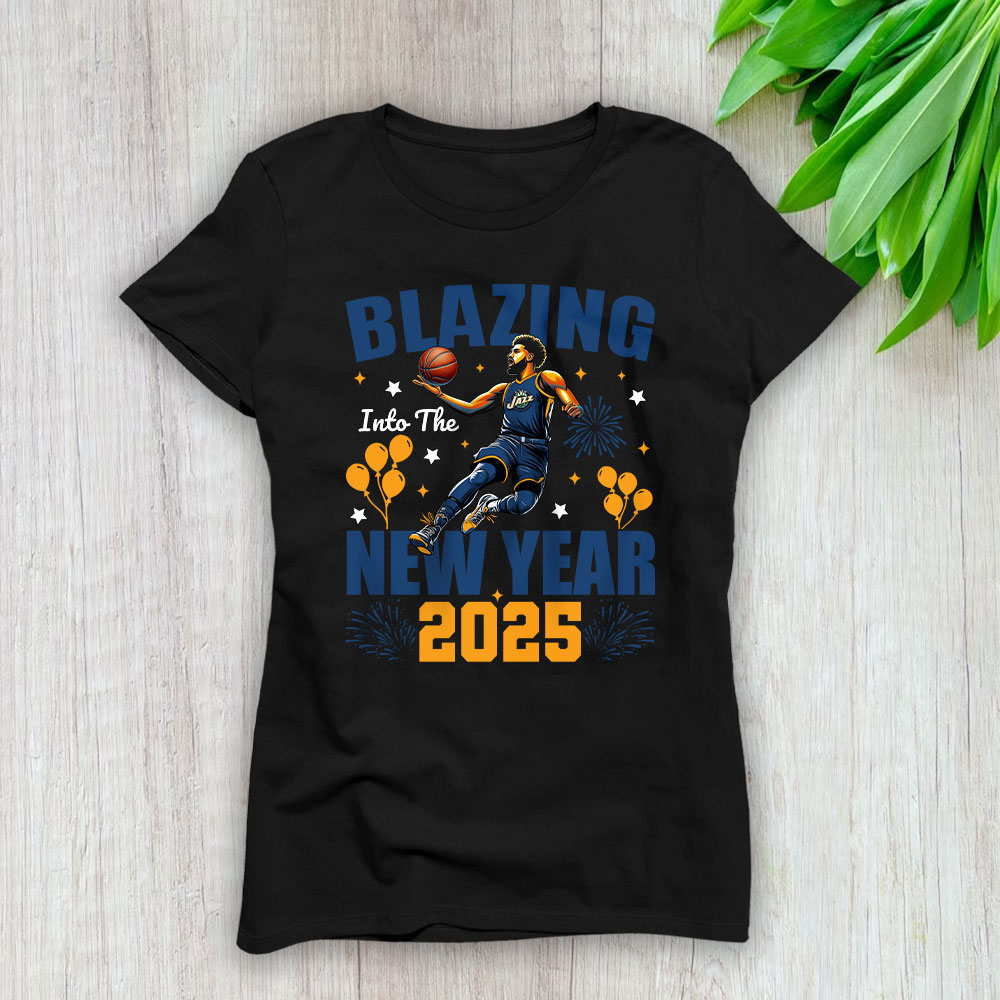 Utah-Jazz-Blazing-Into-The-New-Year-NBA-Gift-For-Fan-Hello-2025-Unisex-Sweatshirt-TAS23168-1