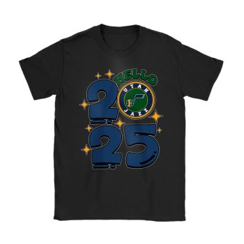Utah Jazz Happy New Year NBA Gift For Fan Unisex T-Shirt Cotton Tee TAT23165