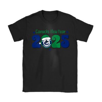 Vancouver Canucks Happy New Year NHL Gift For Fan Unisex T-Shirt Cotton Tee TAT23171