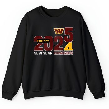 Washington Commanders Blazing New Year NFL Gift For Fan Hello 2025 Unisex Sweatshirt TAS23175