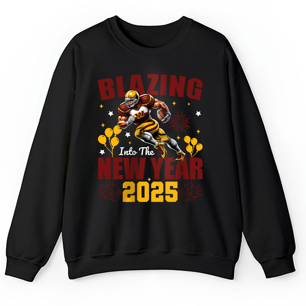 Washington-Commanders-Blazing-New-Year-NFL-Gift-For-Fan-Hello-2025-Unisex-Sweatshirt-TAS23187 Washington Commanders Blazing New Year NFL Gift For Fan Hello 2025 Unisex Sweatshirt TAS23187