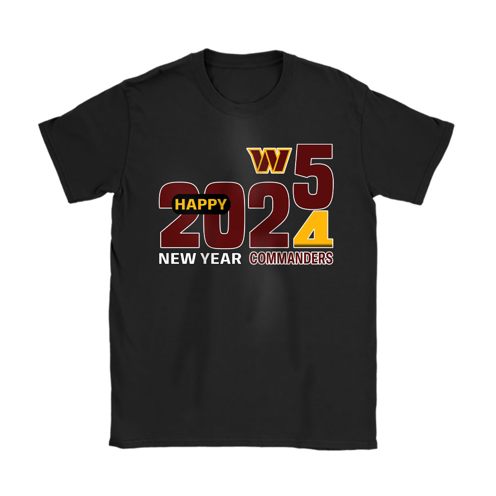 Washington-Commanders-Blazing-New-Year-NFL-Gift-For-Fan-Hello-2025-Unisex-T-Shirt-Cotton-Tee-TAT23175 Washington Commanders Blazing New Year NFL Gift For Fan Hello 2025 Unisex T-Shirt Cotton Tee TAT23175