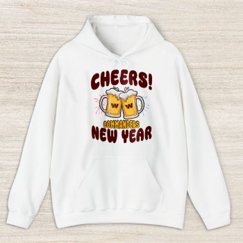 Washington Commanders Happy New Year NFL Gift For Fan Cheers 2025 Unisex Hoodie TAH23174