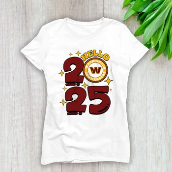 Washington Commanders Happy New Year NFL Gift For Fan Hello 2025 Unisex Sweatshirt TAS23179