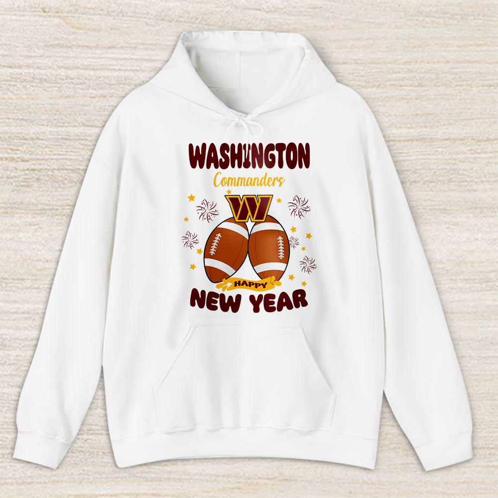 Washington-Commanders-Happy-New-Year-NFL-Gift-For-Fan-Unisex-Hoodie-TAH23181 Washington Commanders Happy New Year NFL Gift For Fan Unisex Hoodie TAH23181