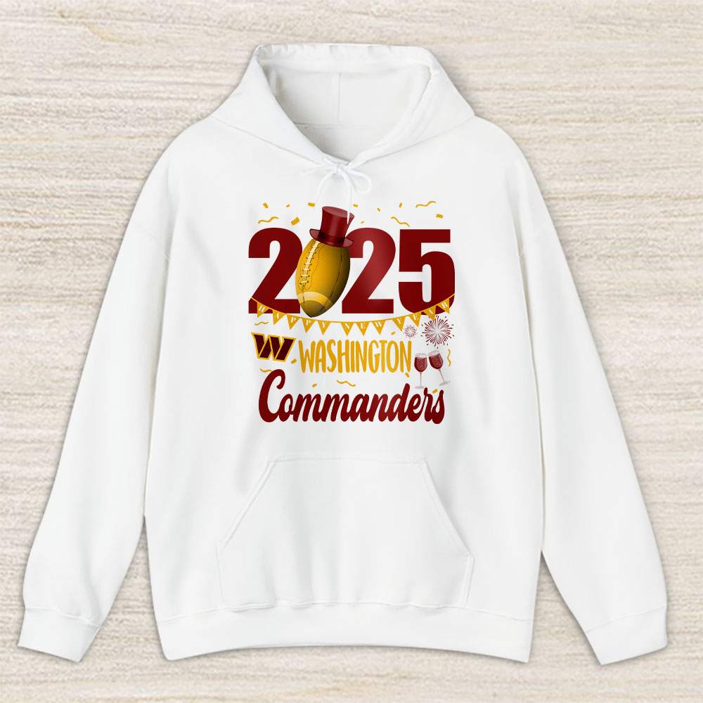Washington-Commanders-Happy-New-Year-NFL-Gift-For-Fan-Unisex-Hoodie-TAH23185 Washington Commanders Happy New Year NFL Gift For Fan Unisex Hoodie TAH23185