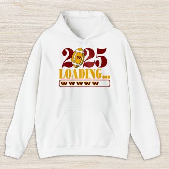 Washington Commanders Happy New Year NFL Loading 2025 Gift For Fan Unisex Hoodie TAH23183