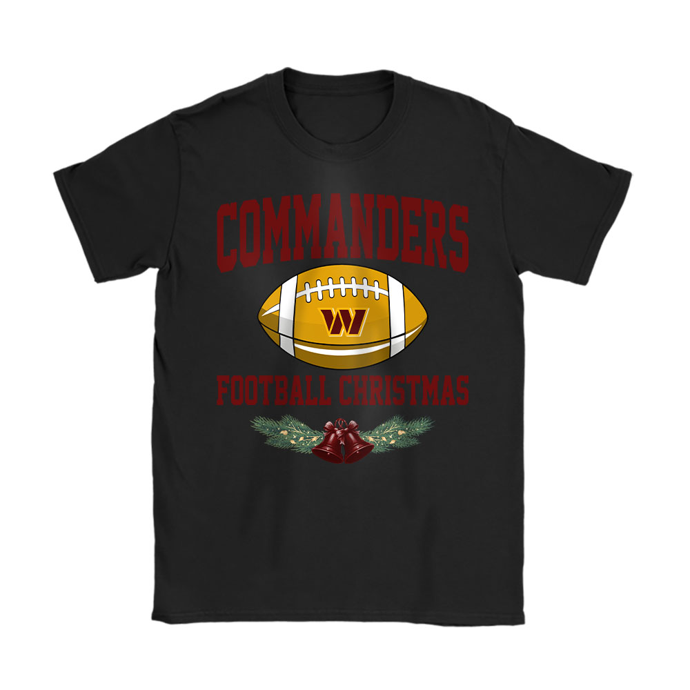 Washington-Commanders-Merry-Christmas-NFL-Gift-For-Fan-Baseball-Christmas-Unisex-T-Shirt-Cotton-Tee-TAT23279 Washington Commanders Merry Christmas NFL Gift For Fan Baseball Christmas Unisex T-Shirt Cotton Tee TAT23279