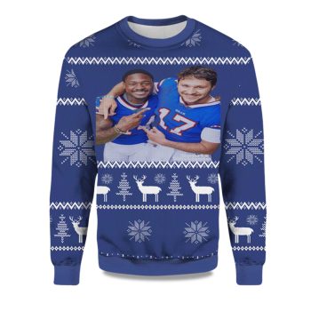2025 National Best Friend Day Bills Ugly Sweater