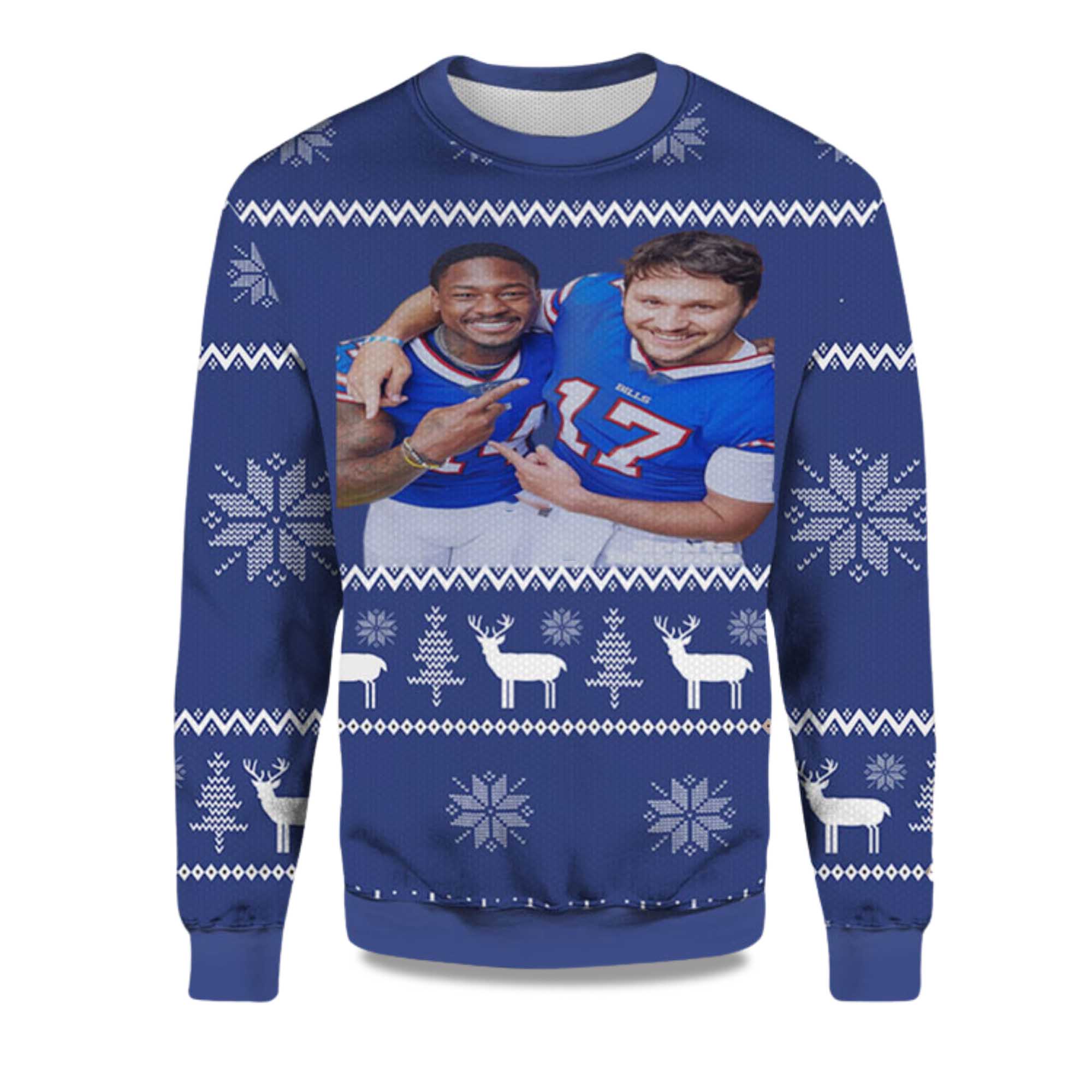 2025 National Best Friend Day Bills Ugly Sweater 2025 National Best Friend Day Bills Ugly Sweater