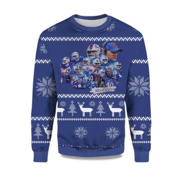 2025 The Future Of Bills Ugly Christmas Sweater