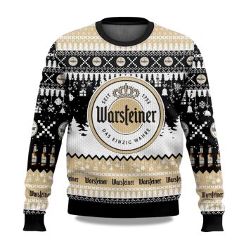 2025 Warsteiner German Beer Christmas Ugly Sweater