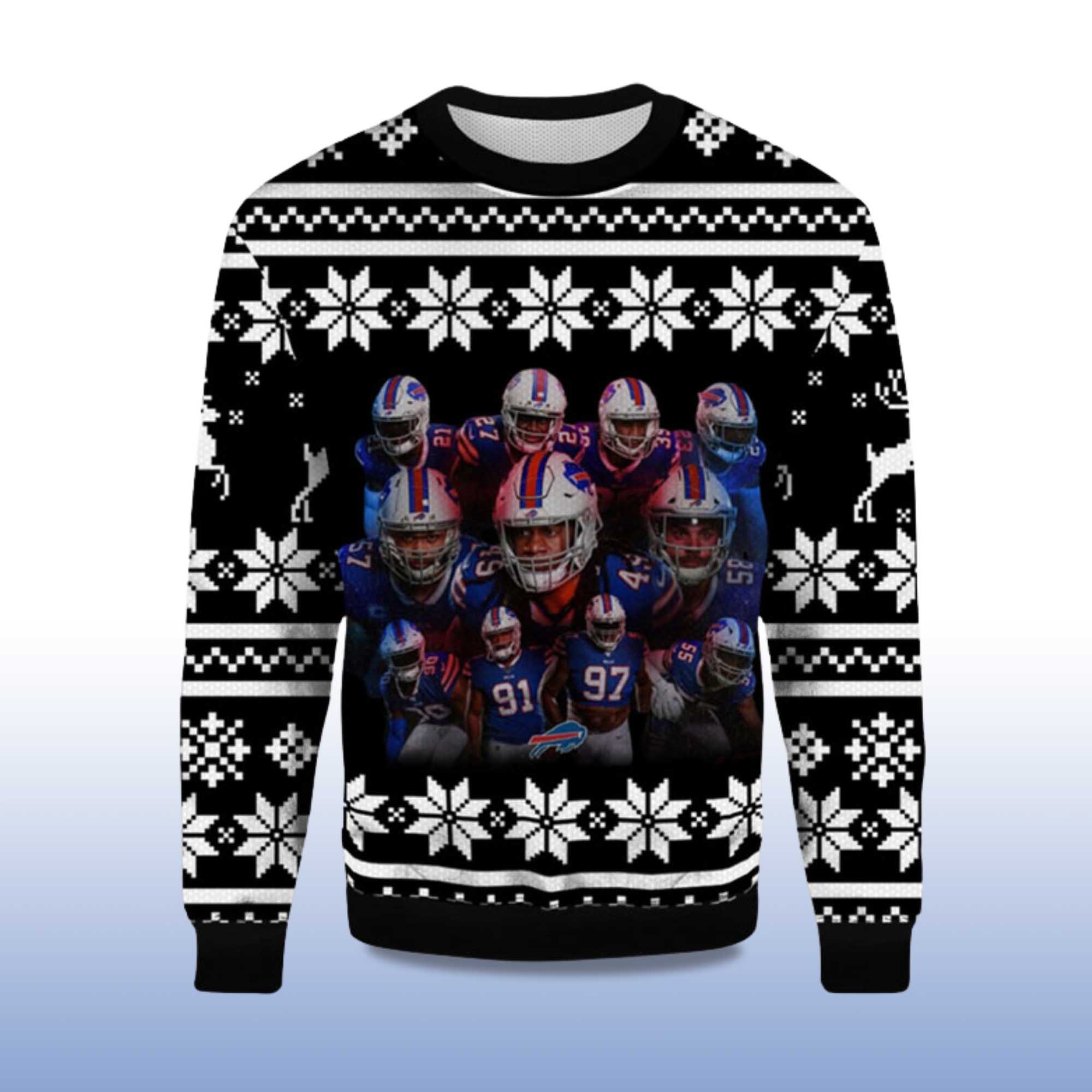 2025 We Know That You Did Last Sunday Bills Ugly Sweater