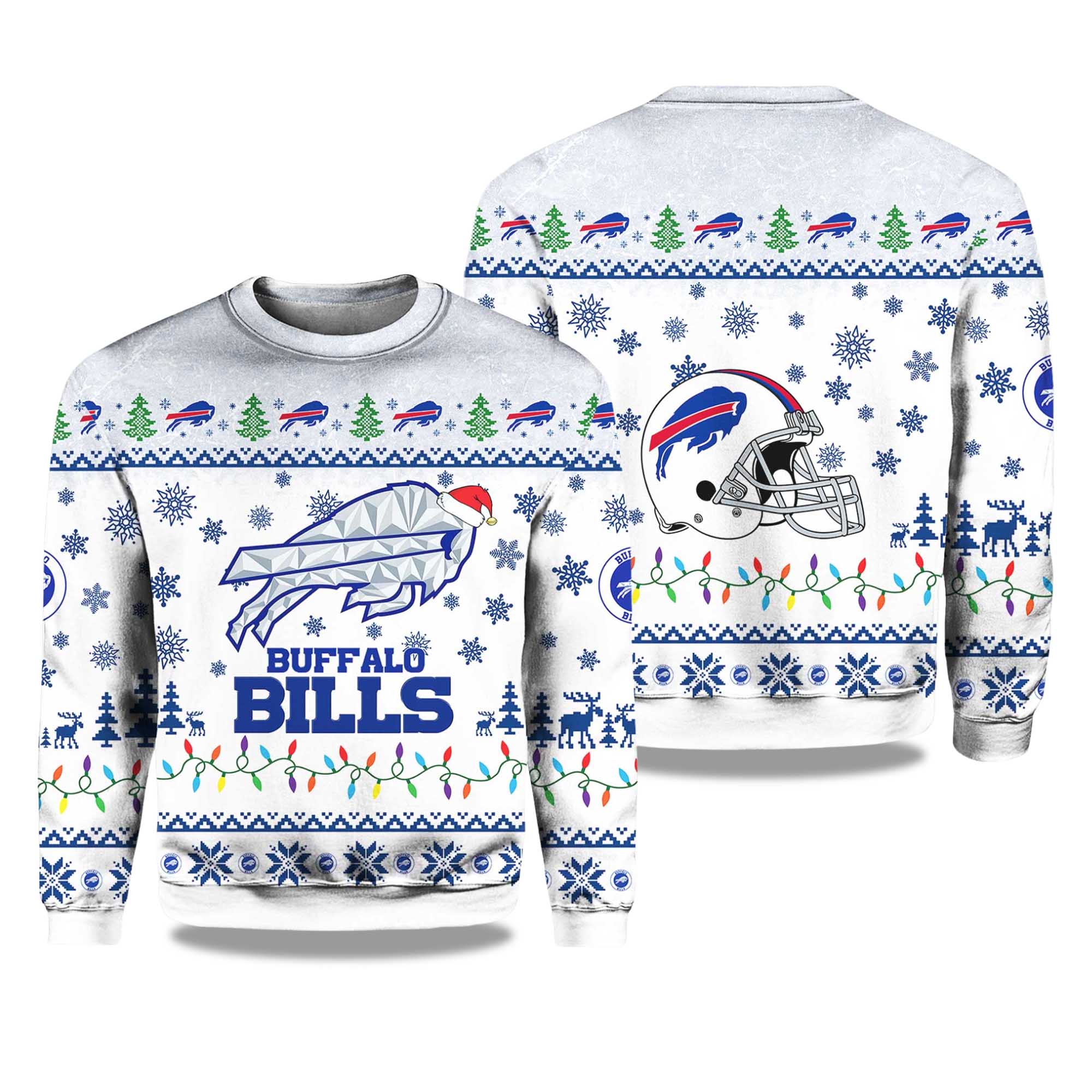 Buffalo Bills Rivalries Cold Front 2025 Ugly sweater Buffalo Bills Rivalries Cold Front 2025 Ugly sweater