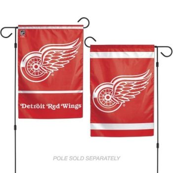 Detroit Red Wings 2 Sided Garden Flag Yard Banner Outdoor