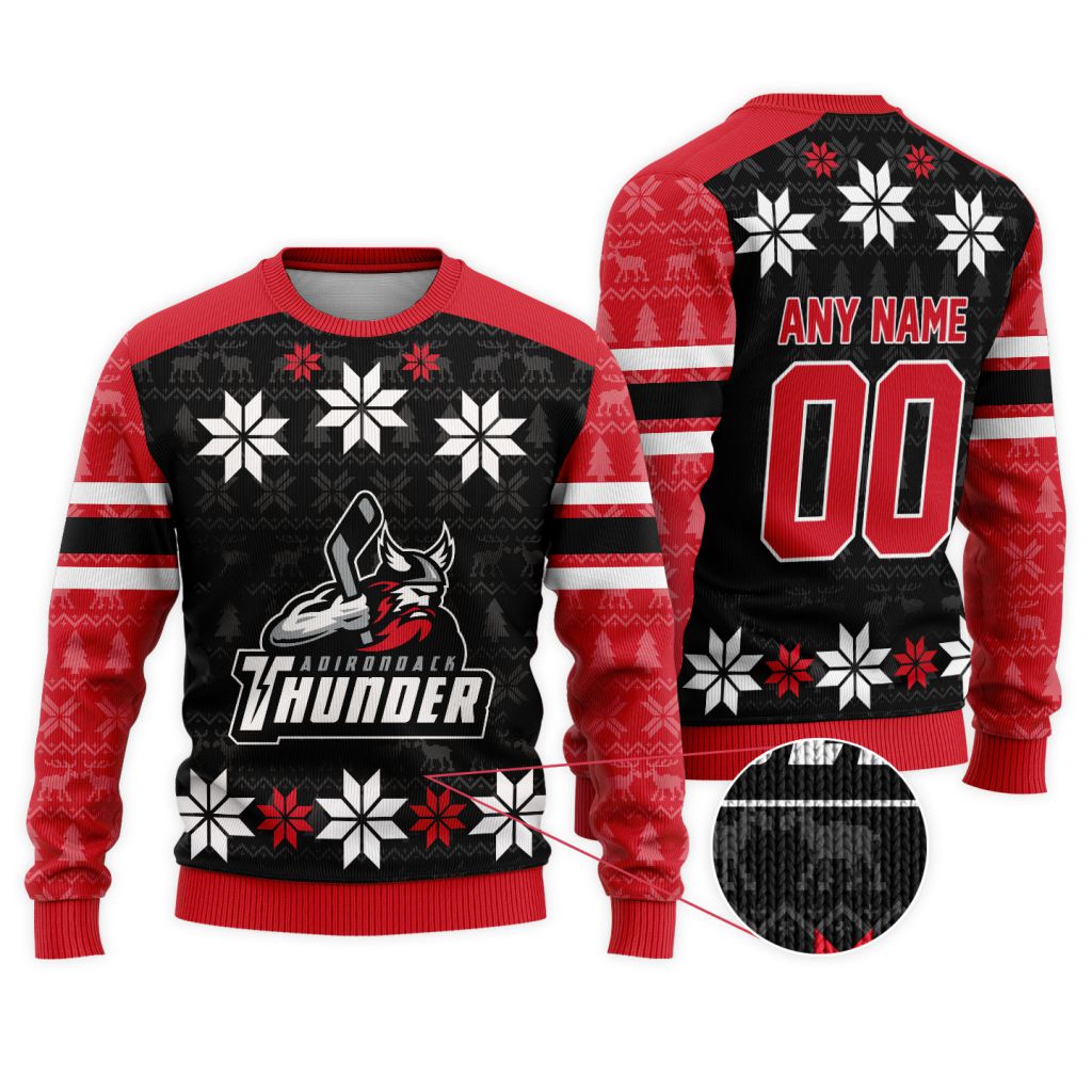ECHL-Adirondack-Thunder-Special-Christmas-Ugly-Sweater-1