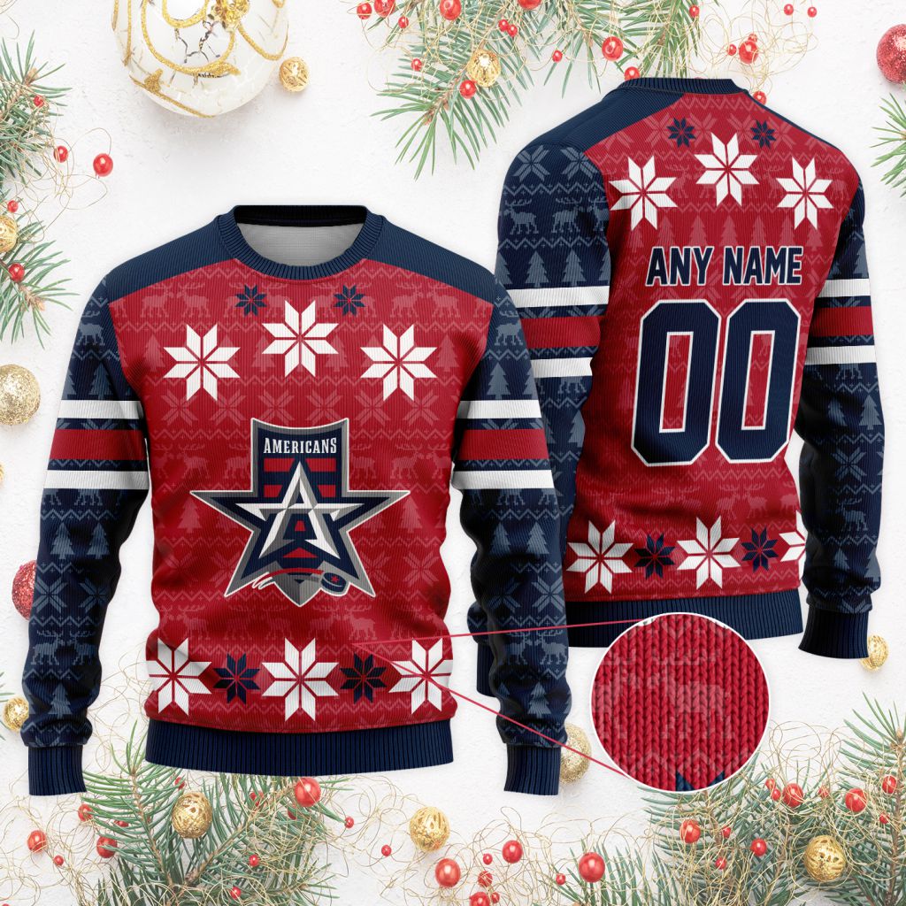 ECHL-Allen-Americans-Special-Christmas-Ugly-Sweater ECHL Allen Americans Special Christmas Ugly Sweater