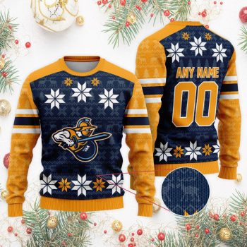 ECHL Atlanta Gladiators Special Christmas Ugly Sweater