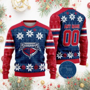 ECHL South Carolina Stingrays Special Christmas Ugly Sweater