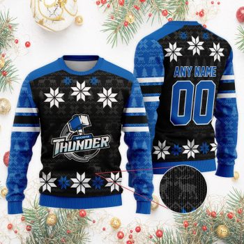 ECHL Wichita Thunder Special Christmas Ugly Sweater